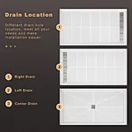 shower base